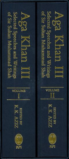 Picture of Aga Khan III Speeches Volume 1&2
